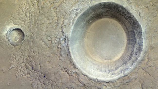 火星轨道飞行器照片震撼披露令人惊赞！(图1)
