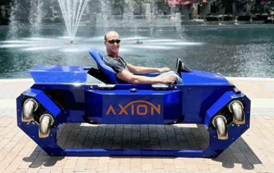全球首款飞行赛车！Axion载人飞行器问世：208万元(图3)