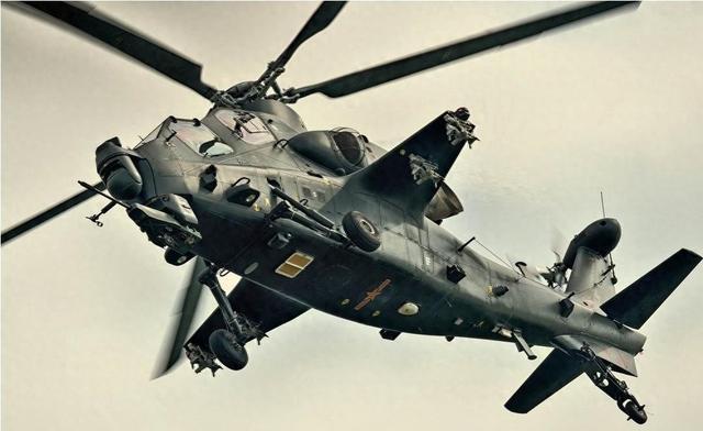 中国的空中利刃：武直-10从“空中出租车”到“树梢杀手”！(图1)