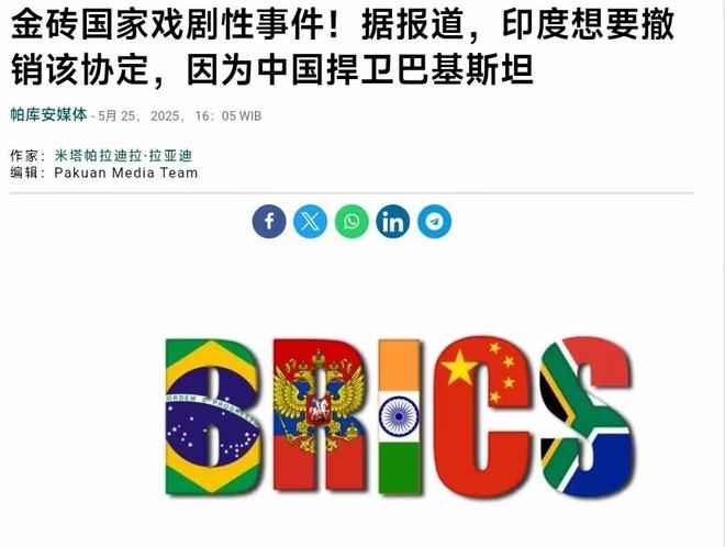 印度想退出金砖？背后原来是一场自己策划的戏！(图1)