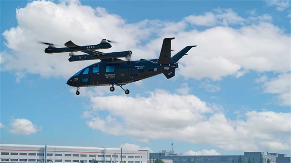 全球首款大型混动载客电动垂直起降飞行器！DF3000“游龙”首飞成功(图2)